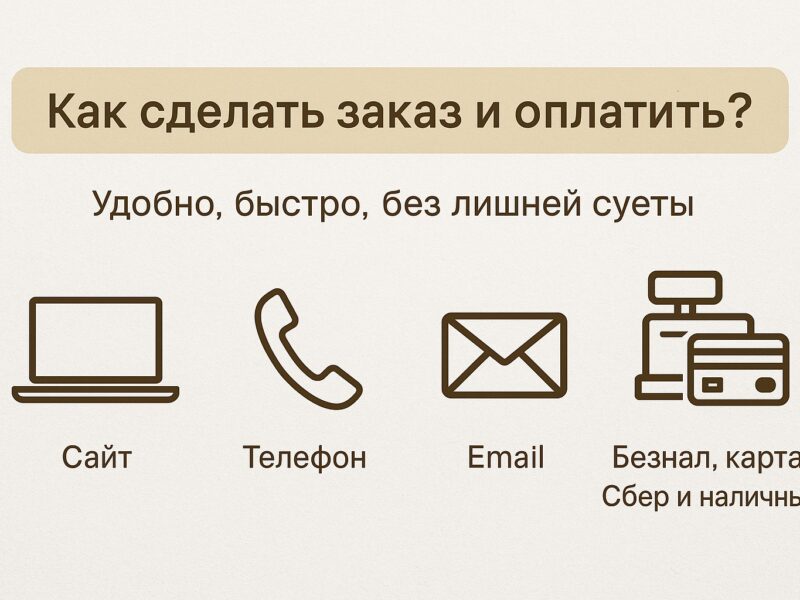 🛒 Как сделать заказ и оплатить? — Удобно, быстро, без лишней..