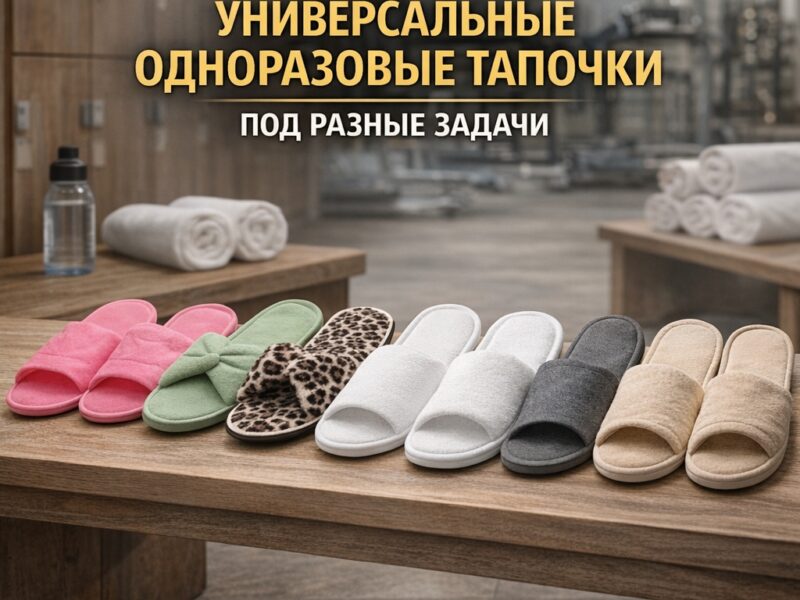🎯 Как выбрать универсальные одноразовые тапочки под разные..