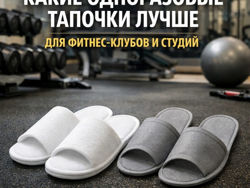 🏋‍♂ Какие одноразовые тапочки лучше для фитнес-клубов и..