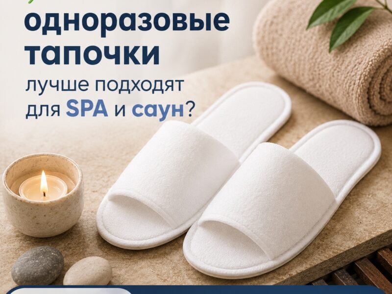 🌿 Какие одноразовые тапочки лучше подходят для SPA и..